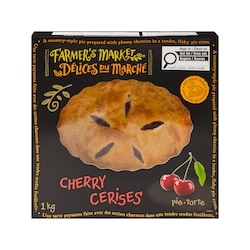 Délices du Marché Tarte aux cerise 1 kg, 0,60 $/100g
