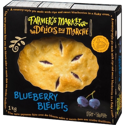 Tarte aux bleuets