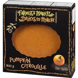 Farmer's Market Pumpkin Pie - 900 g | Zehrs