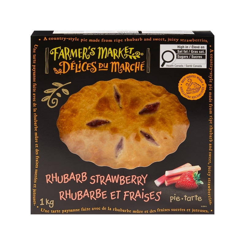 Rhubarb Strawberry Pie