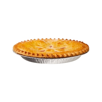 Tarte à la rhubarbe et aux fraises