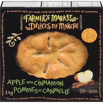 Farmer's Market Apple Pie 10 Inch 1 kg, $0.90/100g
