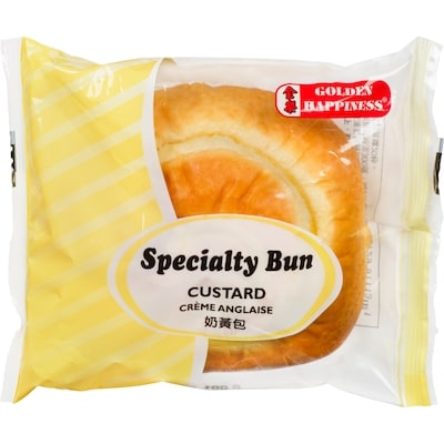 Golden Happiness Specialty Bun Custard 100 g, $1.50/100g