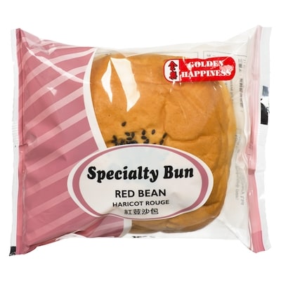 Golden Happiness Specialty Bun Red Bean 100 g, $1.50/100g