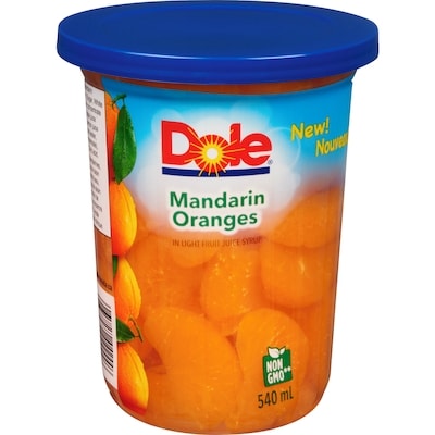 Dole In Light Fruit Juice Syrup Mandarin Oranges 540 ml, $0.93/100ml