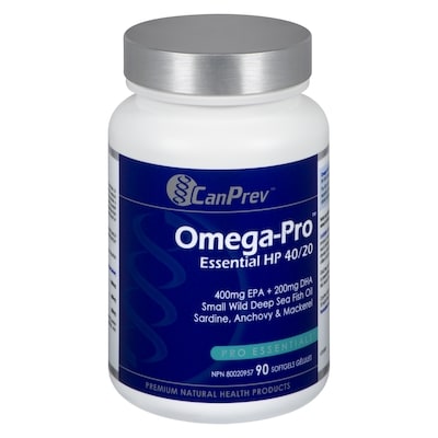 CanPrev Omega-Pro Essential HP 40/20  90 ea, $0.22/1ea