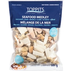 Toppits Medley Seafood 600 g, $1.67/100g