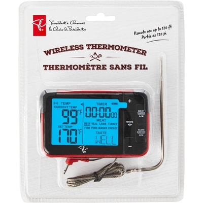 President's Choice Wireless Grill Thermometer 1 ea, $34.00/1ea
