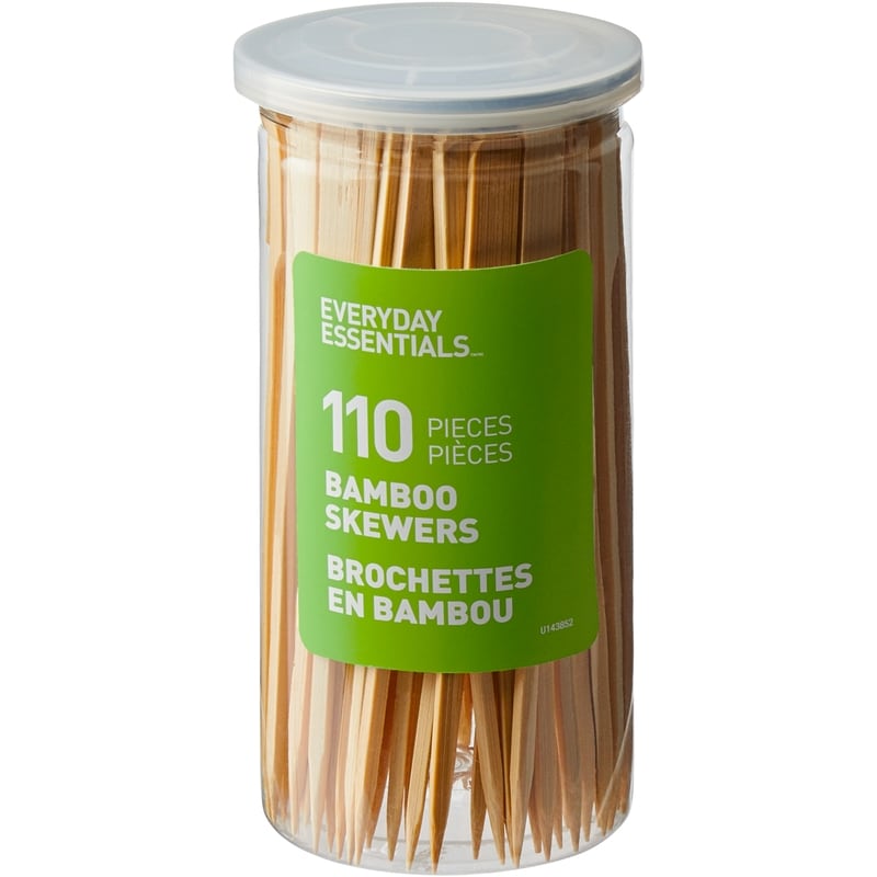 6" Bamboo Flat Skewers 110 count