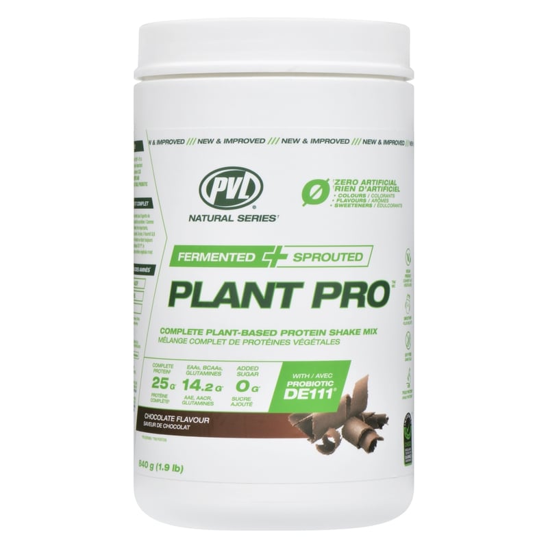 Fermented & Sprouted Plant-Pro, Plant-Based Protein Shake Mix