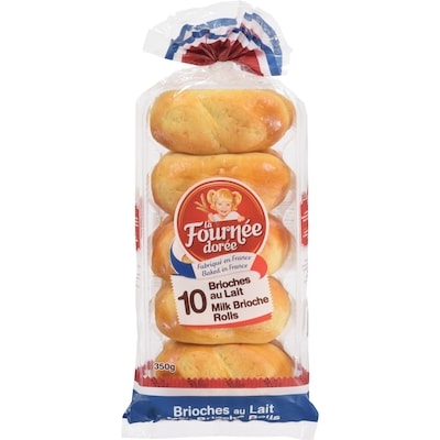 La Fournée Dorée Brioche au lait 350 g, 2,00 $/100g