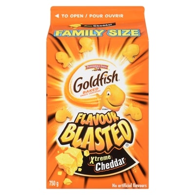 Xtreme Cheddar Family Size Baked Snack Crackers
