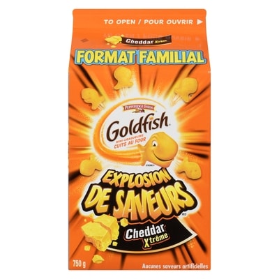 Pepperidge Farm Cheddar Xtrême Format Familial Mini-Craquelins Cuits Au Four 750 g, 1,47 $/100g
