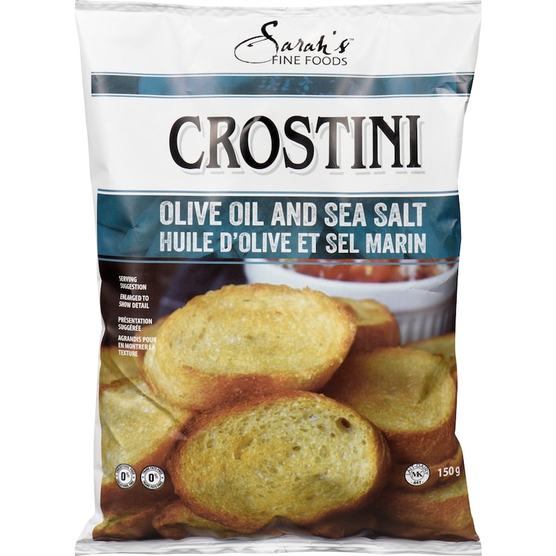 Crostini Olive Oil and Sea Salt 