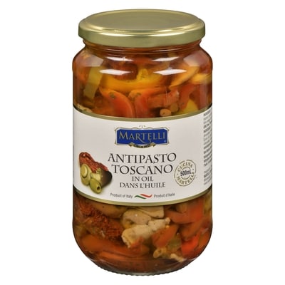 Martelli Antipasto Toscano 500 g, $1.60/100ml