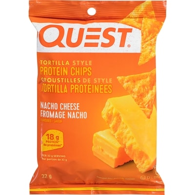 Quest Nacho Tortilla Chips 32 g, $14.97/100g
