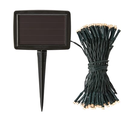 Life at Home Cordon lumineux de jardin à DEL solaire, 100 ampoules 1 ea, 14,00 $/1ch