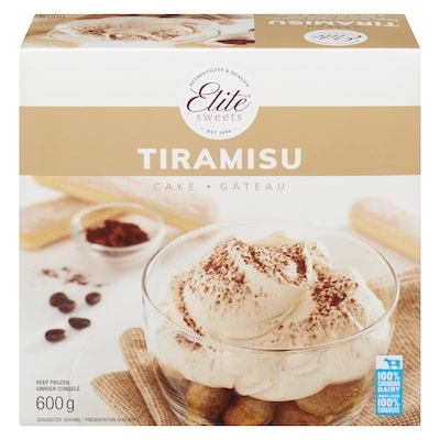 Elite Sweets Tiramisu  600 g, $1.50/100g