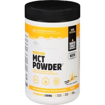 North Coast Naturals French Vanilla Medium Chain Triglyceride Powder 300 g, $12.33/100g