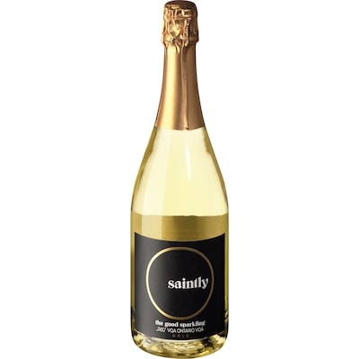 Saintly Sparkling Wine The Good Sparkling 2021 Gold (ID required at pick-up) 750 ml, $2.74/100ml