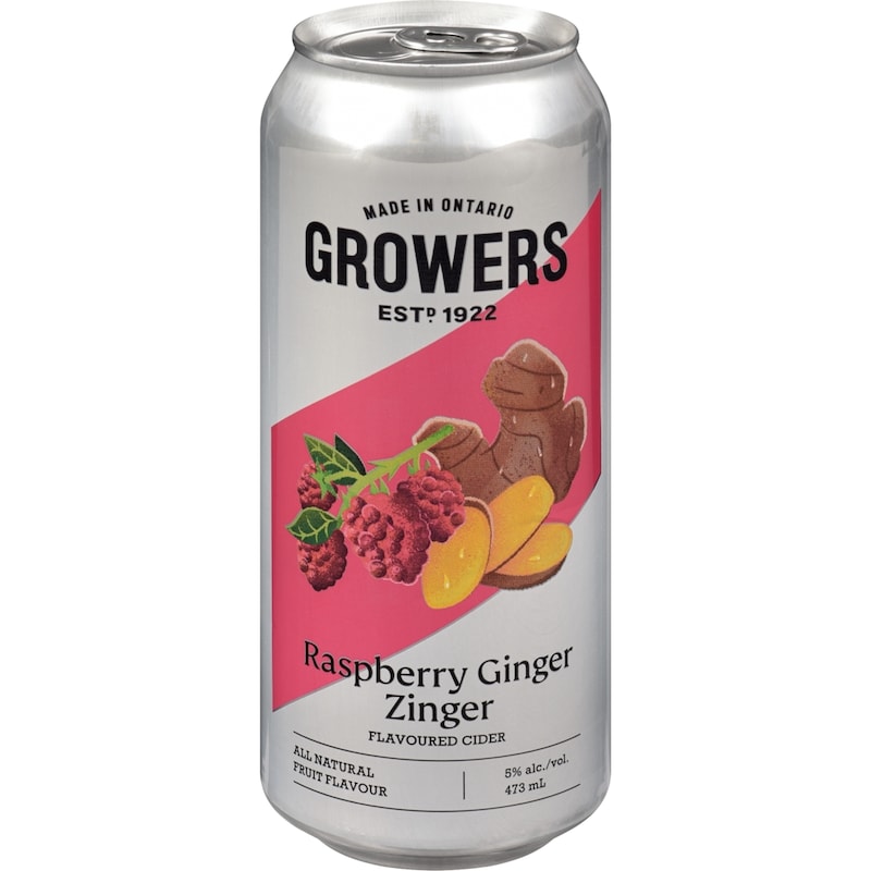 Flavoured Cider Raspberry Ginger Zinger (ID required at pick-up)