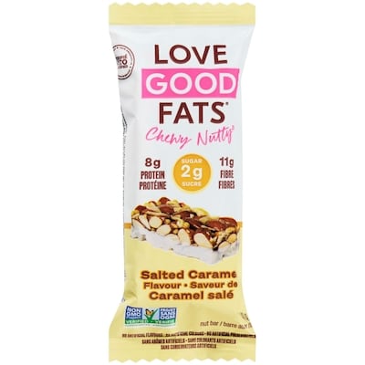 LoveGoodFats Chewy Nutty Salt Caramel 12x40.0 g, $7.50/100g
