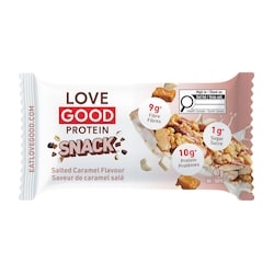 LoveGoodFats Barre au caramel salé, moelleuse et aux noix 40 g, 6,25 $/100g