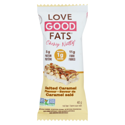 LoveGoodFats Caramel salé au goût de noix 40 g, 7,50 $/100g