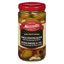 Merzzetta Napa Valley Bistro Olives Farcies À L'ail 250 ml, 3,80 $/100ml