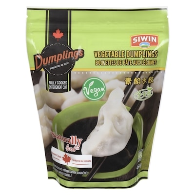 Siwin Vegan Dumplings 454 g, $1.28/100g