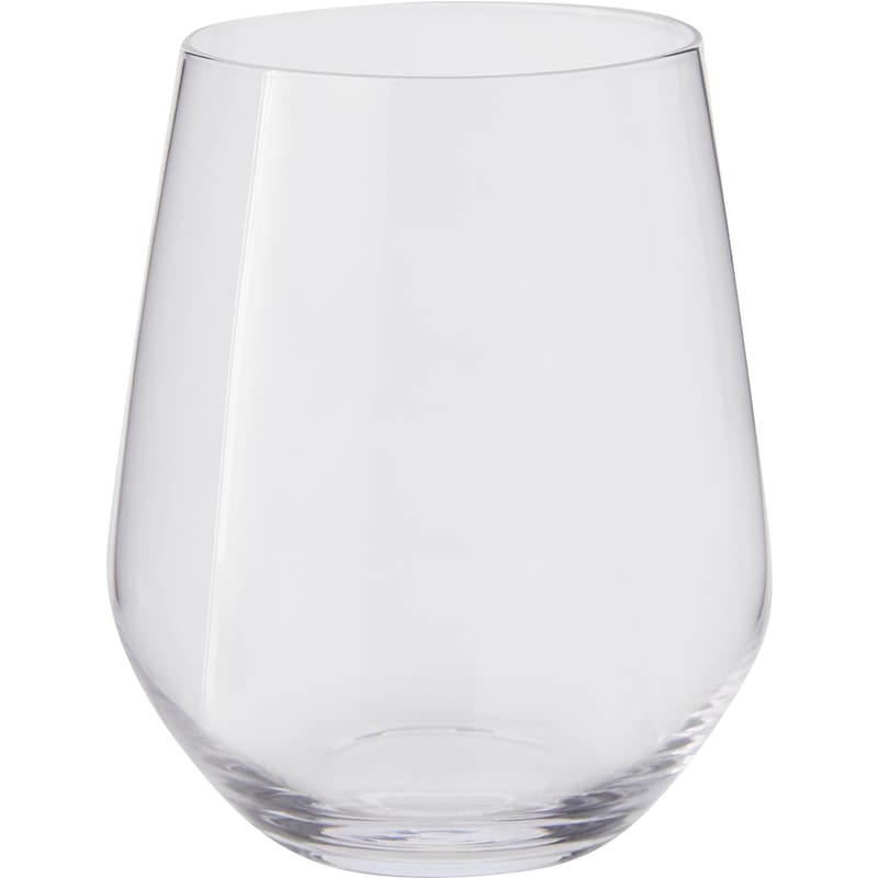 Stemless Clear Glass
