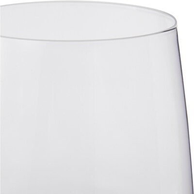 Verre transparent sans pied
