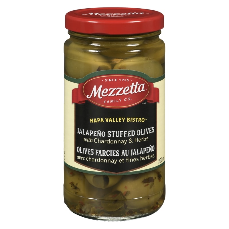MASATO.C　① 805050 Mezzetta Jalapeno Stuffed Olives - 212 g | Atlantic Superstore