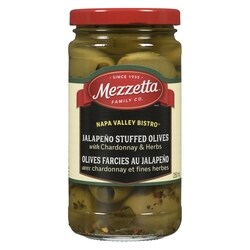 Mezzetta Jalapeno Stuffed Olives - 212 g | Atlantic Superstore