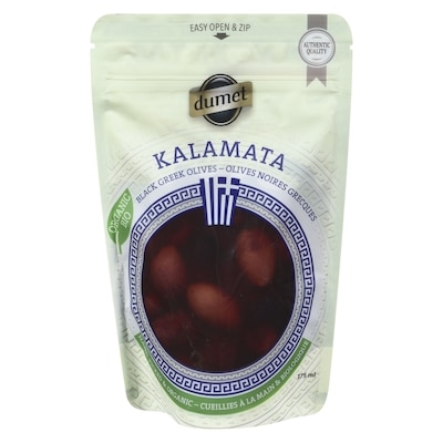 null Black Greek Olives Kalamata Organic 270 g, $2.40/100g