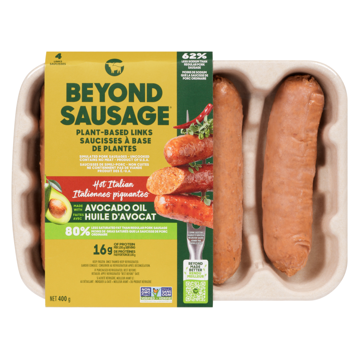 Beyond Meat Plant-Based Dinner Sausage