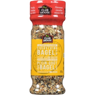 Club House Assaisonnement Tout Usage Plein-Goût Pour Bagel 141 g, 3,90 $/100g