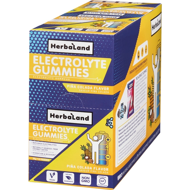 Piña Colada Flavor Electrolyte Gummies