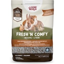 Living World Fresh 'N Comfy Small Animal Bedding, Tan 10 l, $0.17/100ml