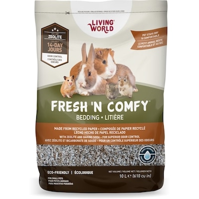 Living World Fresh 'N Comfy Small Animal Bedding, Tan 10 l, $0.15/100ml