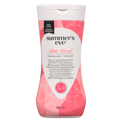 Summer's Eve Sheer Floral Cleanser 266 ml, $2.82/100ml