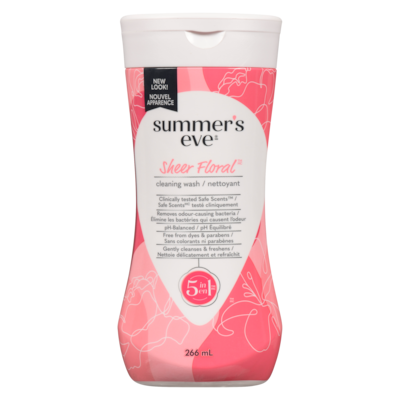 Summer’s Eve Suev 5En1 Shr Floral Nettoyant 266 ml, 3,00 $/100ml