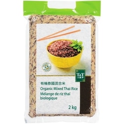 T&T TT MELANGE DE RIZ THAI BIO 2 kg, 0,55 $/100g