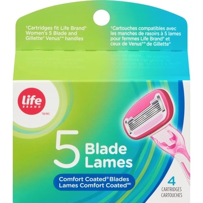 Life LB CARTOUCHE 5 LAMES FEMME 1 ea, 6,30 $/1ch