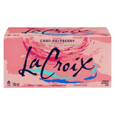 Lacroix Beverage Cranberry Raspberry      8x355.0 ml, $0.20/100ml