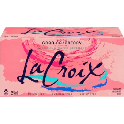 Lacroix Beverage Cranberry Raspberry      8x355.0 ml, $0.23/100ml