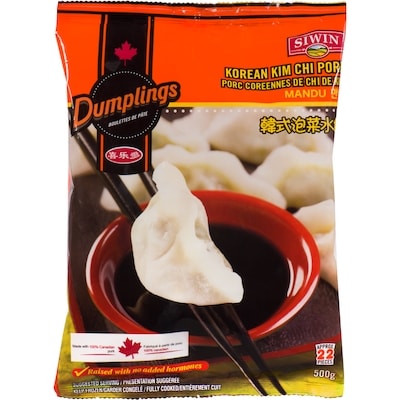 Siwin Pork Dumplings  500 g, $1.16/100g