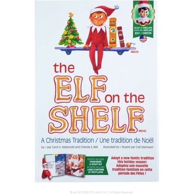 null The elf on the shelf md : une tradition de noël – garçon teint clair 1 ea, 44,00 $/1ch