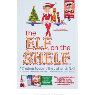 null The Elf On The Shelf (Girl Elf)  with Book English 1 ea, $44.00/1ea