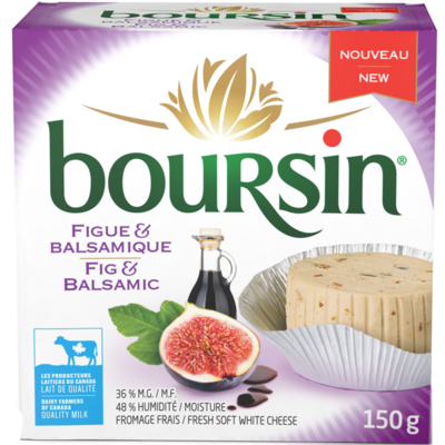 Boursin Figue et balsamique 150 g, 5,33 $/100g